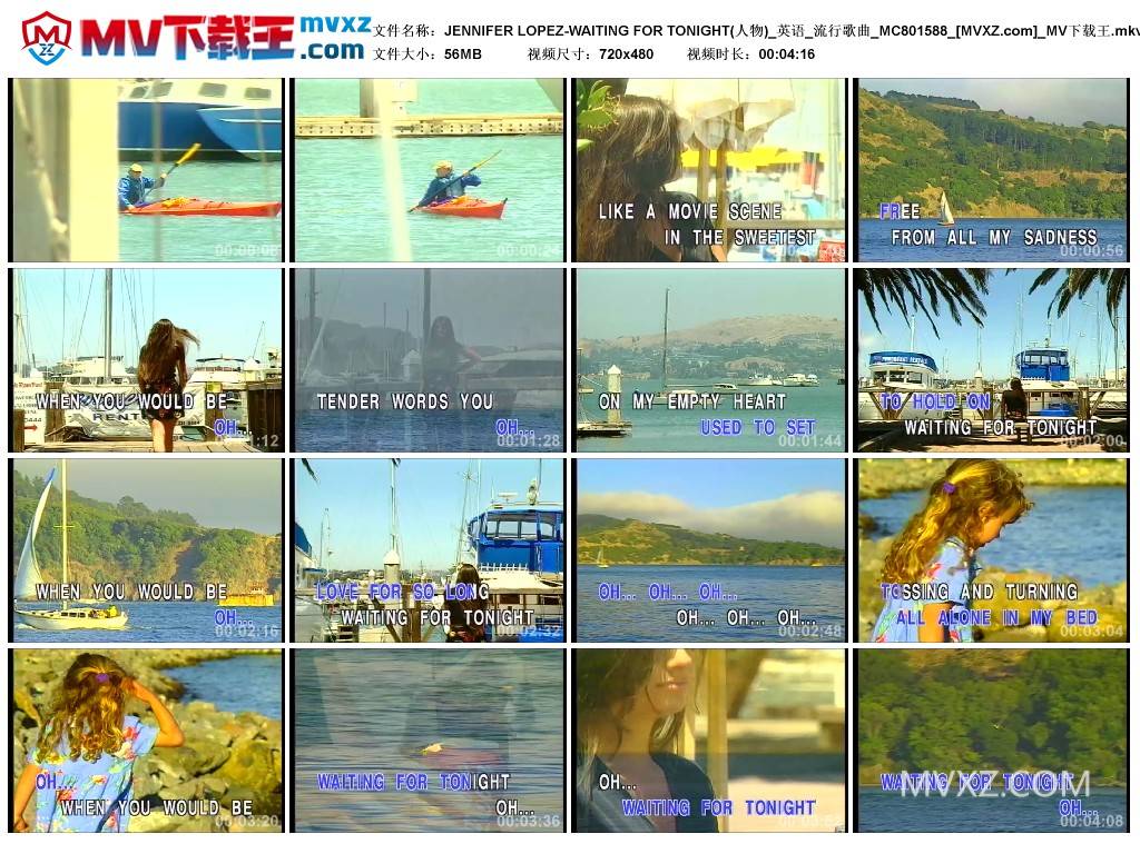 JENNIFER LOPEZ-WAITING FOR TONIGHT(人物)_英语_流行歌曲_MC801588